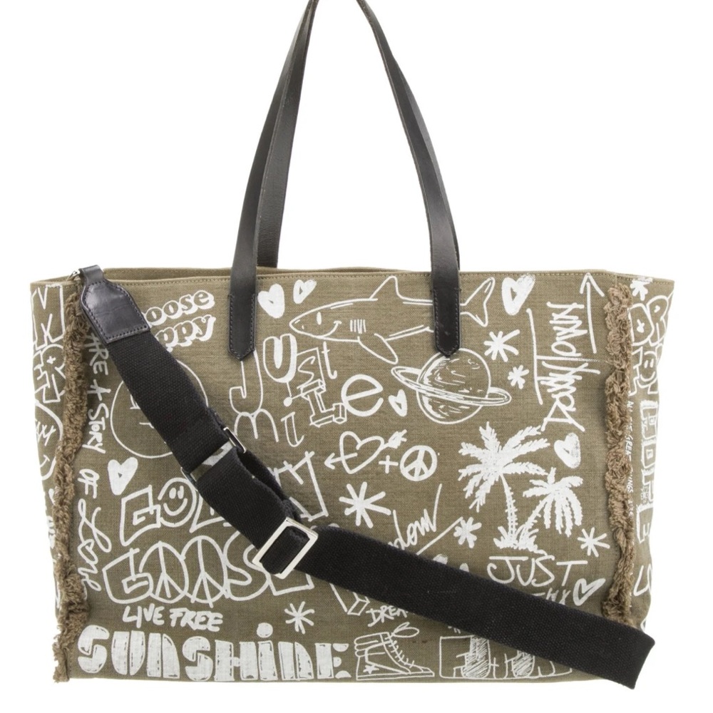 Olive Green Tote Bag by Golden Goose💛 NEW